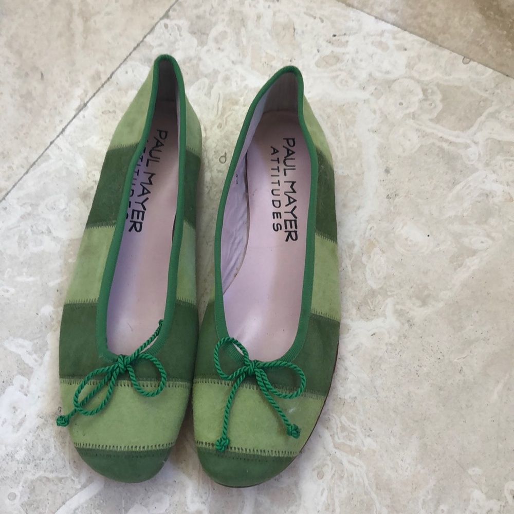 Brand new never worn Paul Mayer ballet flats